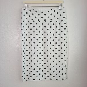 LuLaRoe Black and White Midi Pencil Skirt for Cocktail